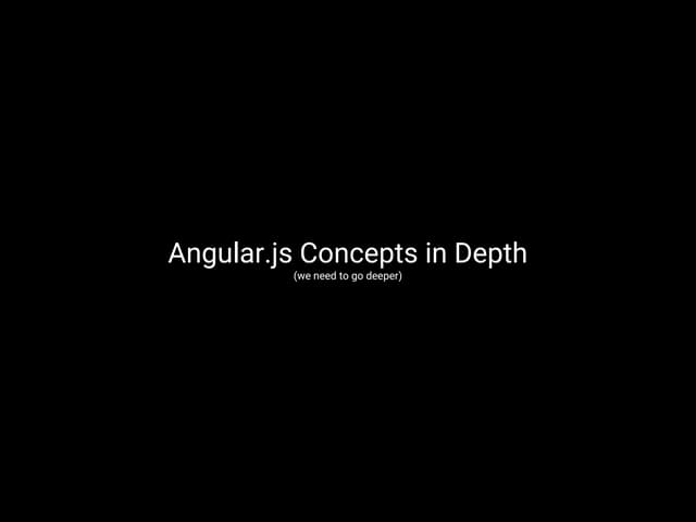"Angular.js Concepts in Depth" by Aleksandar Simović