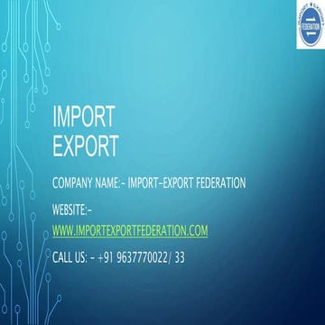 Import Export.pptx