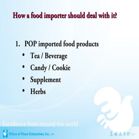 Import food safety forum feb28