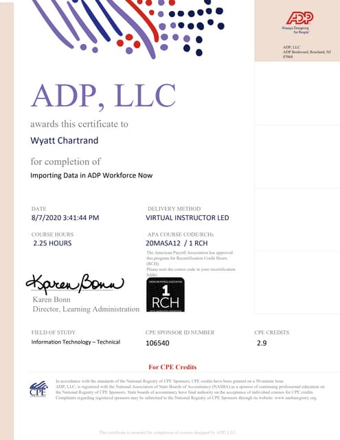 Hewlett-Packard eAward Certificate Disney | PDF