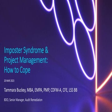 Imposter Syndrome and Project Management.pptx