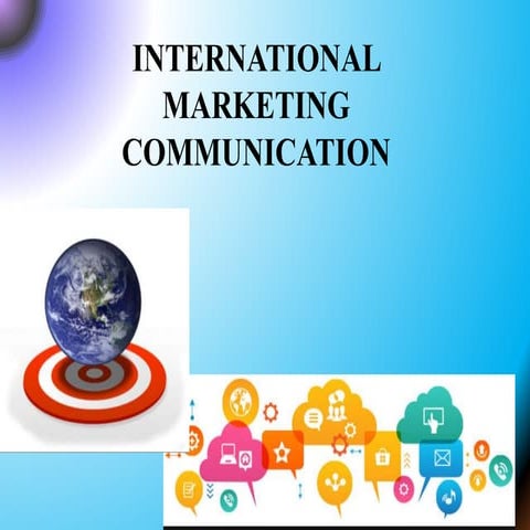 International Marketing Communication