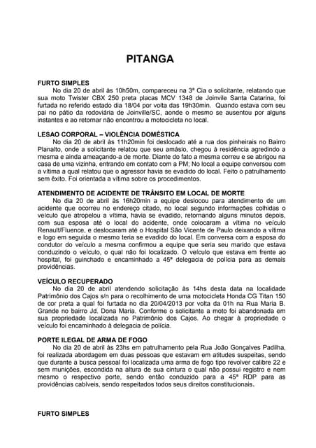 Imprensa do dia 20 de abril para di...