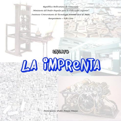Imprenta