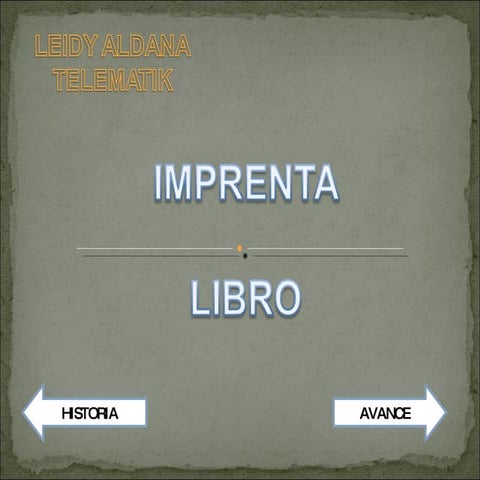 Imprenta Y Libro