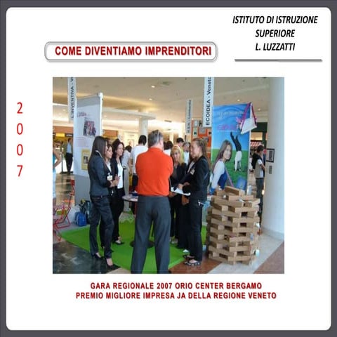 IIS LUZZATTI IMPRESA IN AZIONE LUCIA OLDRATI