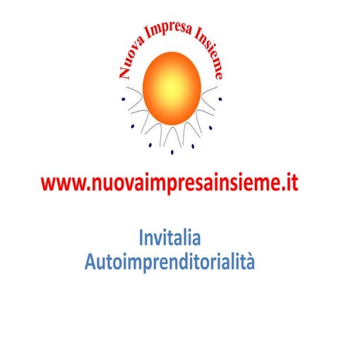 Imprese operative  autoimprenditorialità giovanile (impresa societaria)
