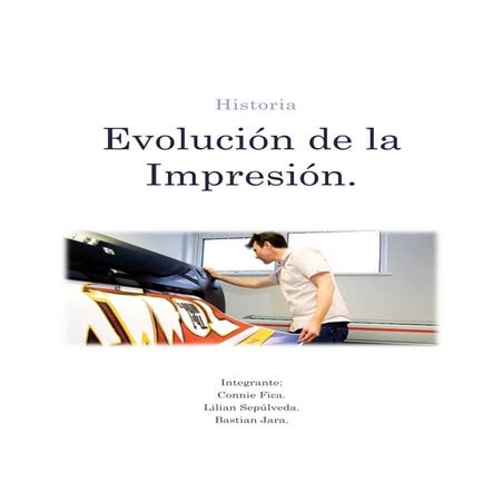 historia de la Impresion
