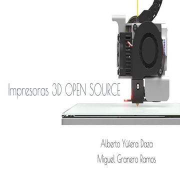 Impresion 3D open source