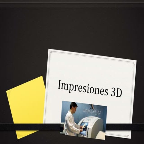 Impresiones 3 d