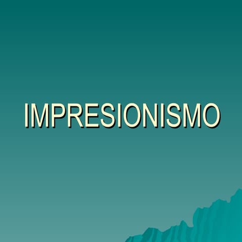 Impresionismo