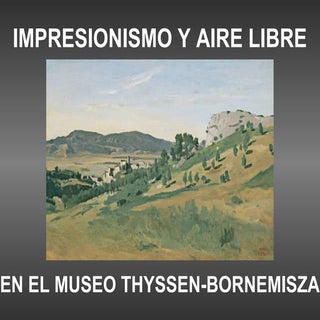 Impresionismo y aire libre thyssen_...