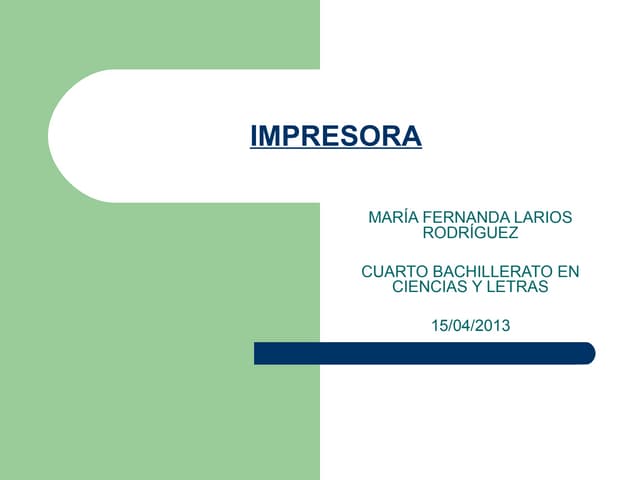 Impresora