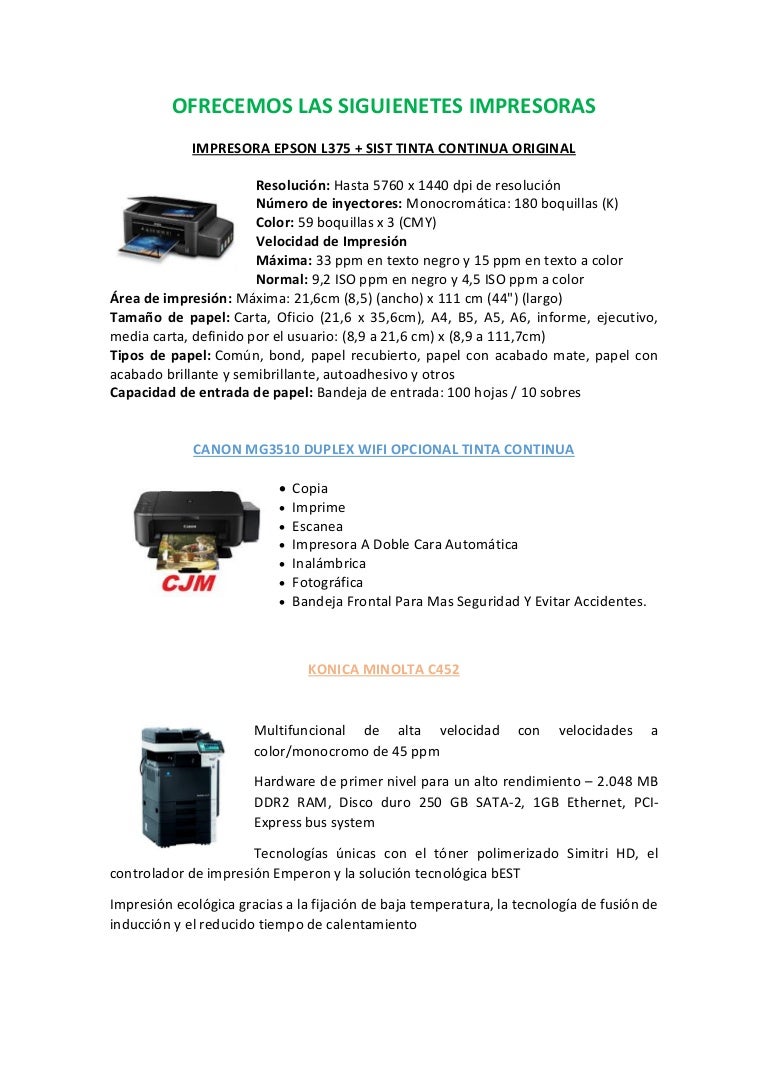 Impresora