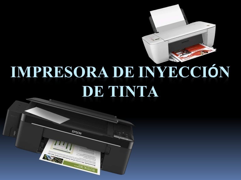 Impresora de inyección de tinta