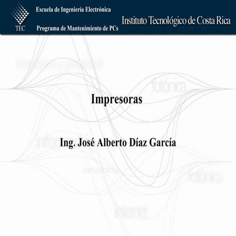 Impresoras
