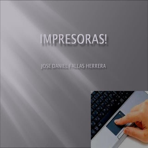 Impresoras...
