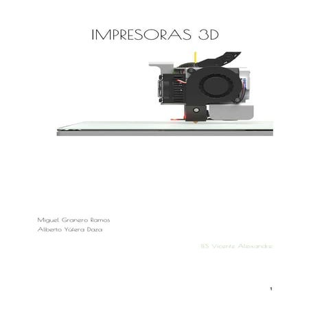 Impresoras 3D