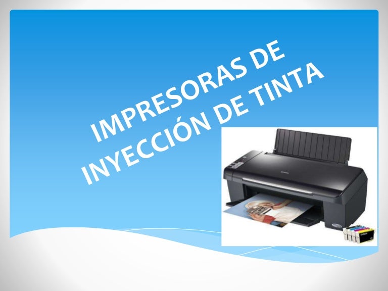 Impresora chorro de tinta