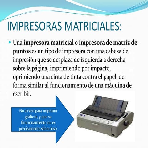 Impresoras