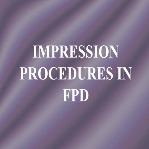 Impression in                     FPD.ppt