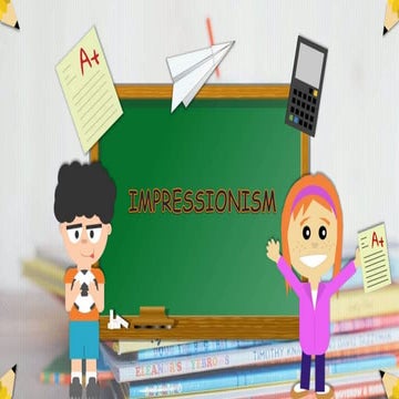 Impressionism....
