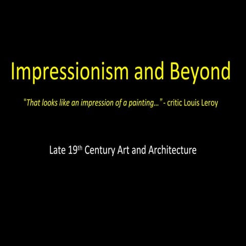 Impressionism&beyond copy