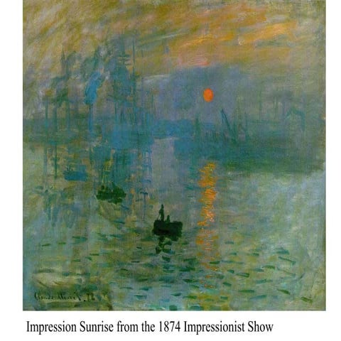 Impressionism slides1