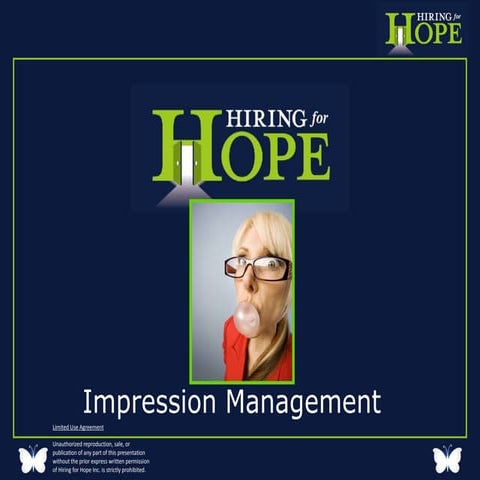 Impression  Management  Final For Voice Over