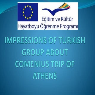 Impressions of turks about athens