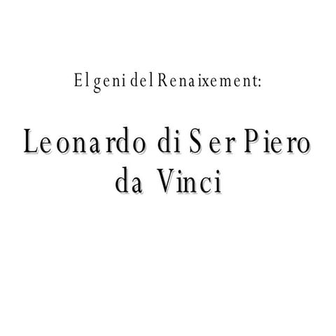 Leonardo da Vinci