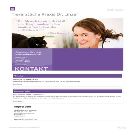 Wordpress help needed Impressum - Tierarztpraxis Dr. Linzer Koblenz.pdf
