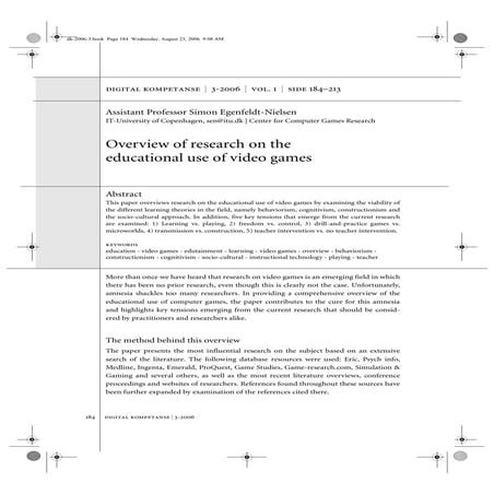 Imprimir Game Overview