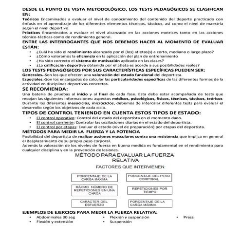 Los temas para Imprimir del examen