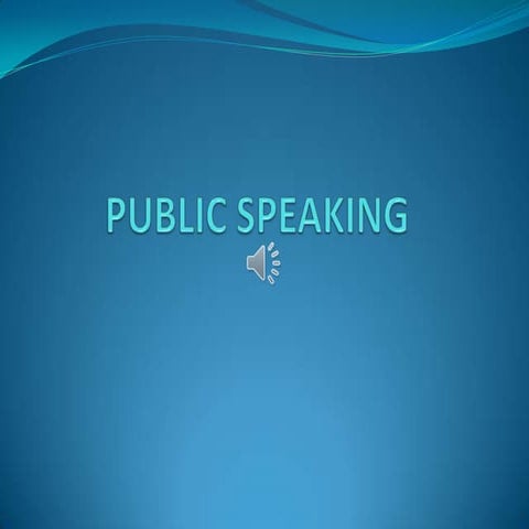 Impromptu speeches talk[1]