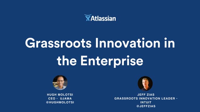 Grassroots Innovation in the Enterprise