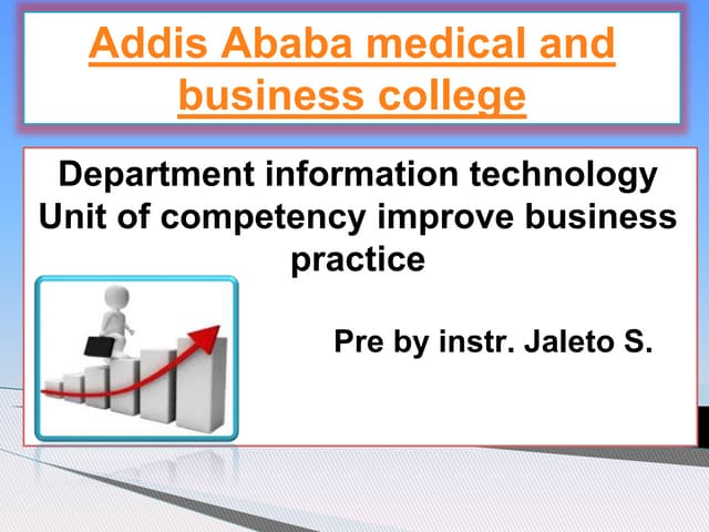 Improve business practice