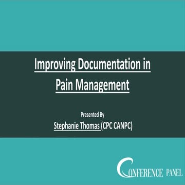 Improving Documentation in Pain Management - Upcoming AMA Changes for ...