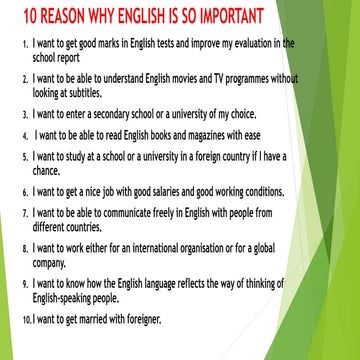 Improve english