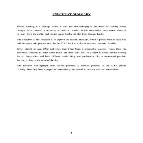 A STUDY ON CUSTOMER SATISFACTION IN ICICI BANK