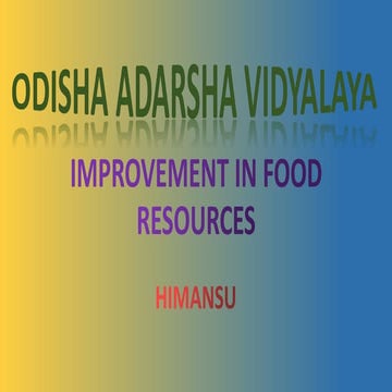 IMPROVEMENT IN FOOD RESOURCES.pdfOMMMOMM