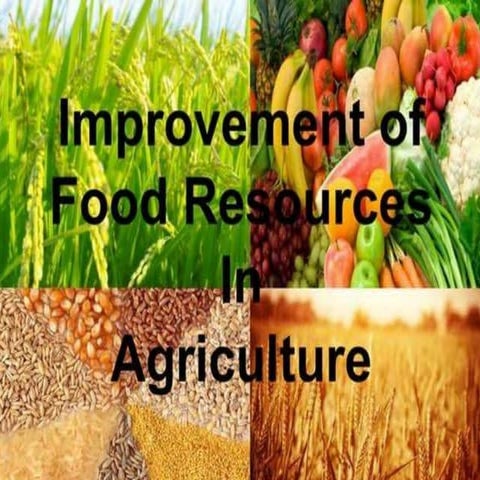 Improvement in food resources class 9.ppt