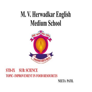 IMPROVEMENT IN FOOD RESOURCES std 9th.pptx