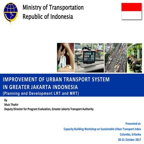 Improvement of urban transport system