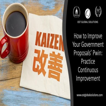 Improve Your Government Proposals' Pwin 4: Continuous Improvement