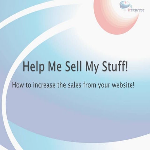 Improve Your Website Sales