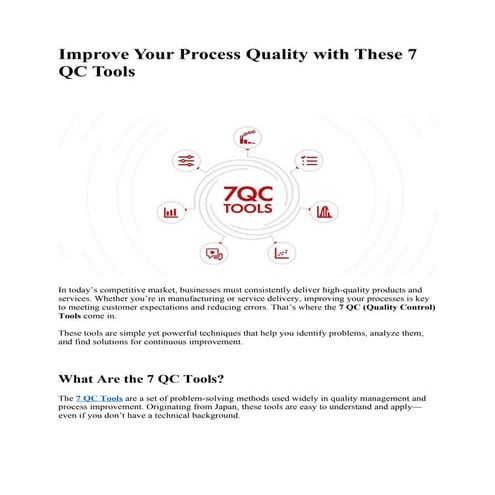 Improve Your Process Quality with These 7 QC Tools.docx