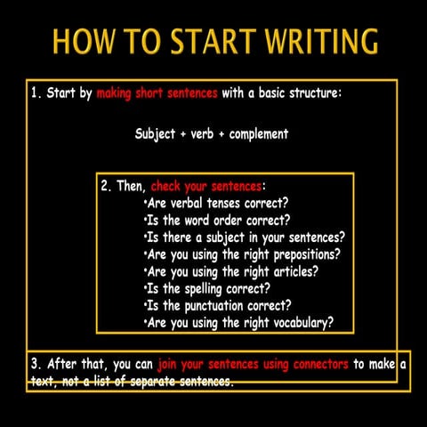 Improve your writing