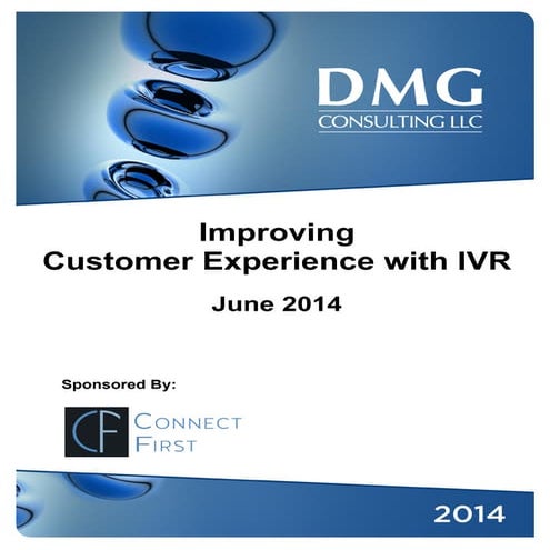 Improving Customer Experience with IVR