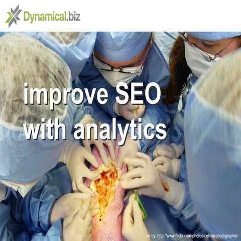 Improving SEO with analytics